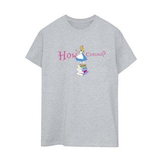 Disney  Alice In Wonderland How Curious TShirt 