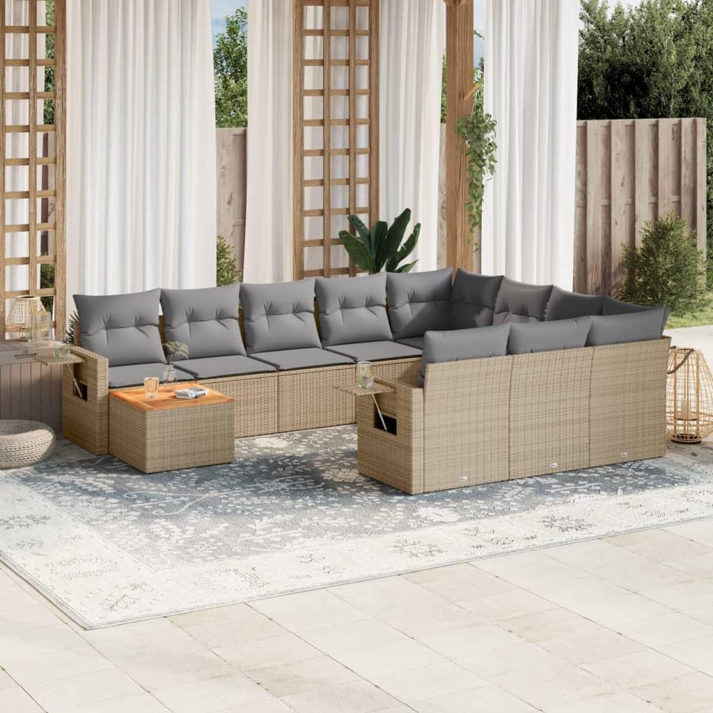 VidaXL Garten sofagarnitur poly-rattan  