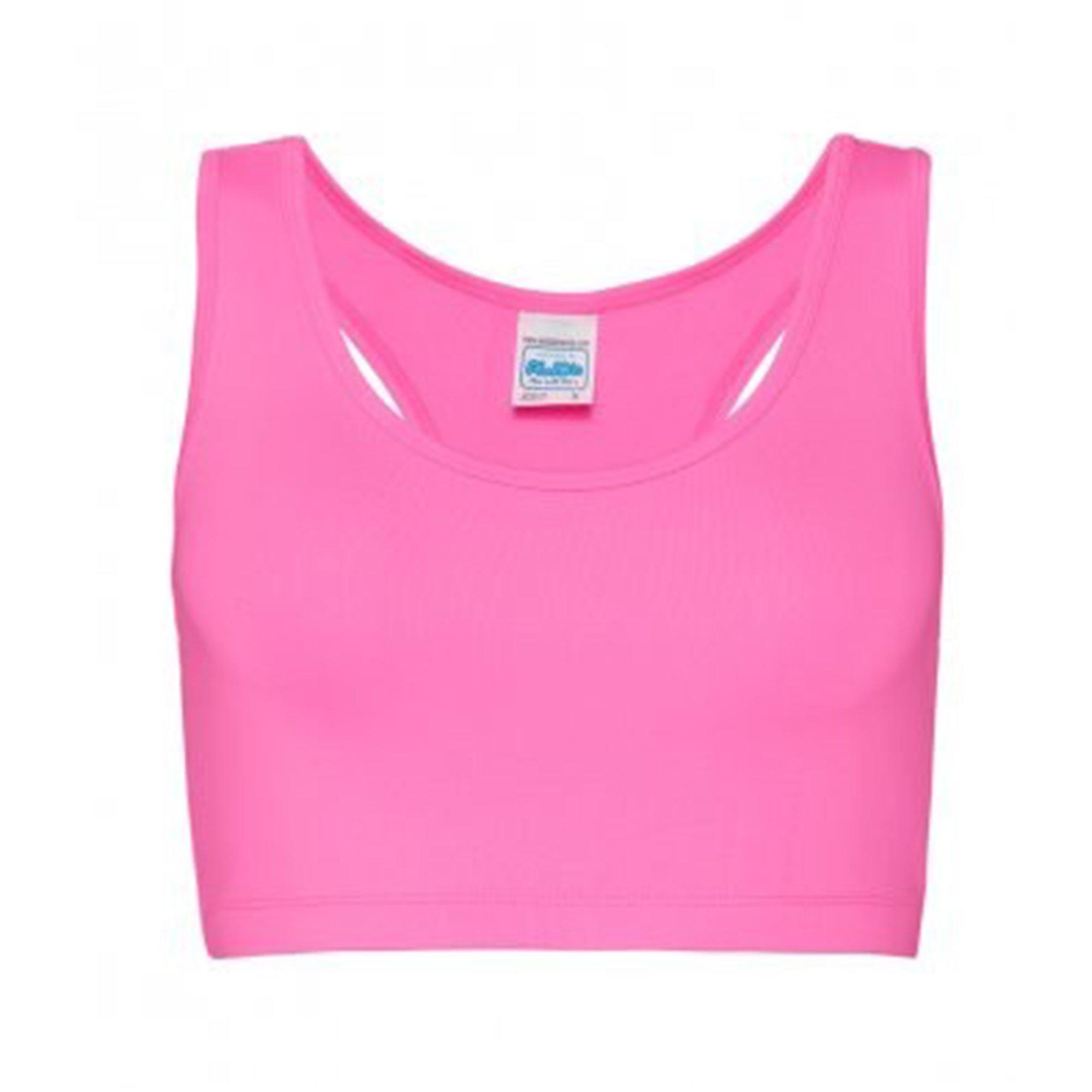 AWDis  Kühlen Sie einfach Ärmel Girlie Sport Crop Top 