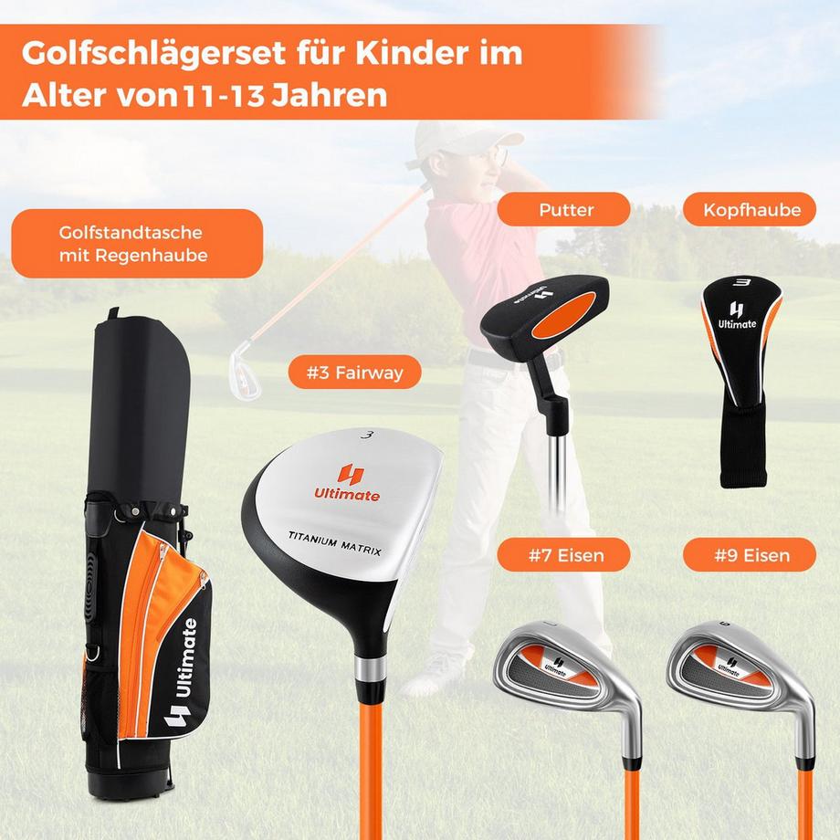 Northix  Set da golf per bambini 11-13 anni 