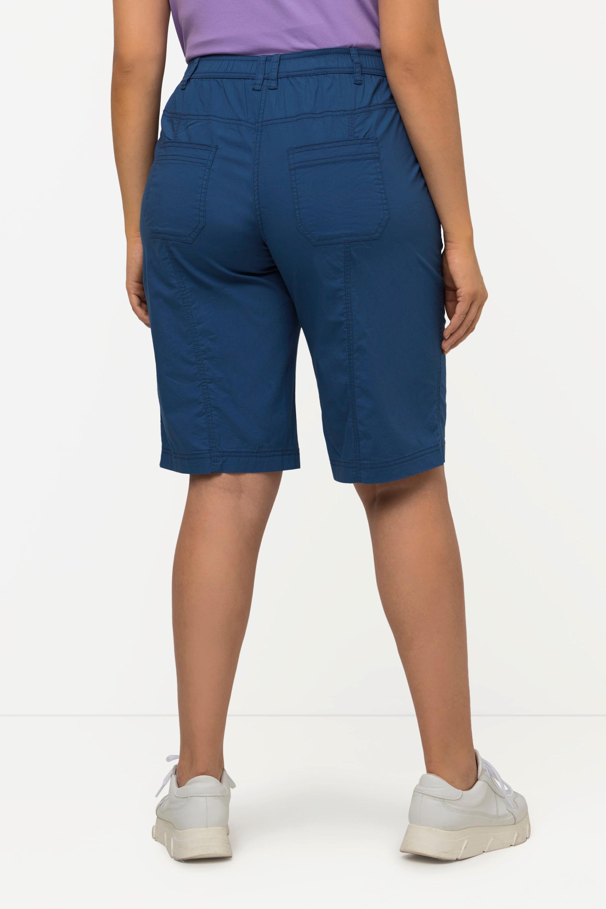 Ulla Popken Bermuda Cargo Taille Confortable Coupe 4 Poches  