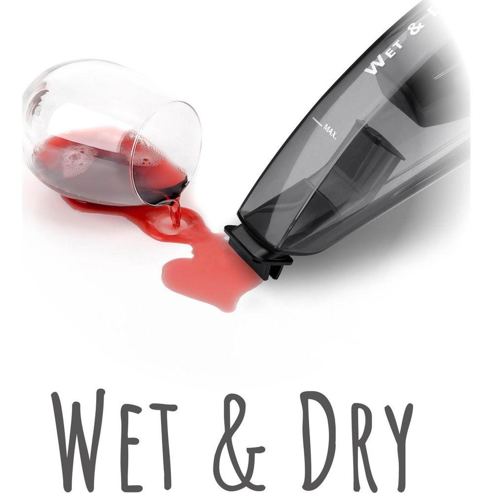 Trisa Trisa 9485.4210 aspirapolvere senza filo Nero Senza sacchetto  