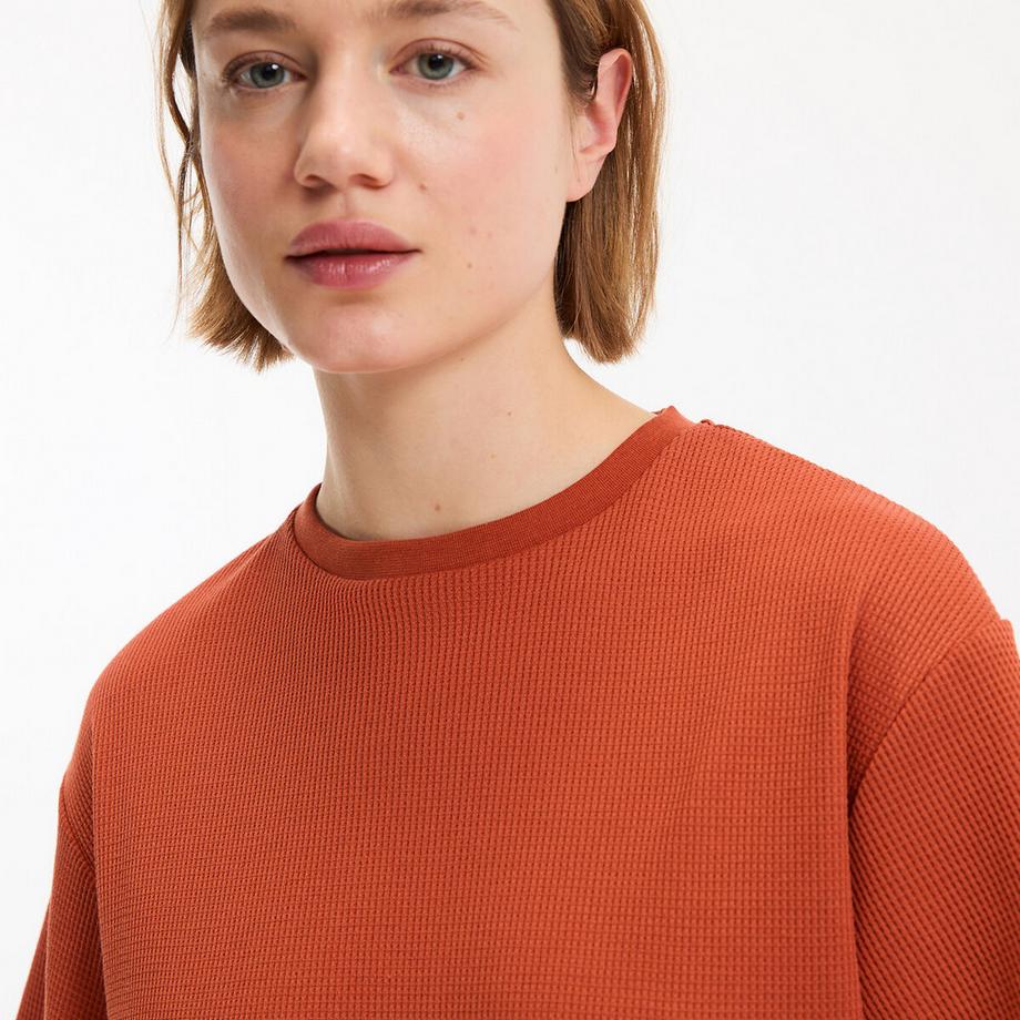 La Redoute Collections Pyjashort Maille Nid d'Abeille  