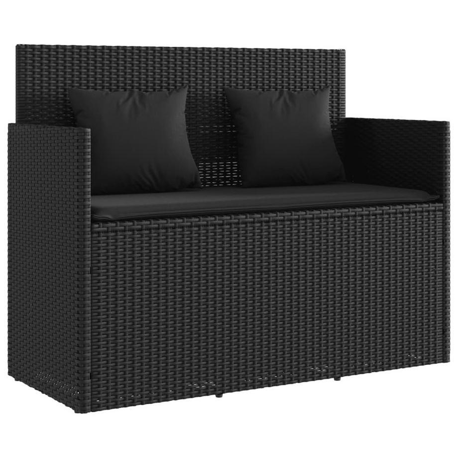 Gartenbank poly-rattan