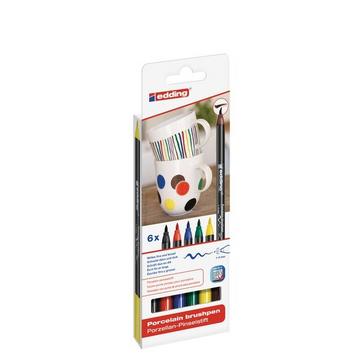 EDDING Porzellanmarker 4200 1-4mm 4200-E6-Fam 6 Family Colours