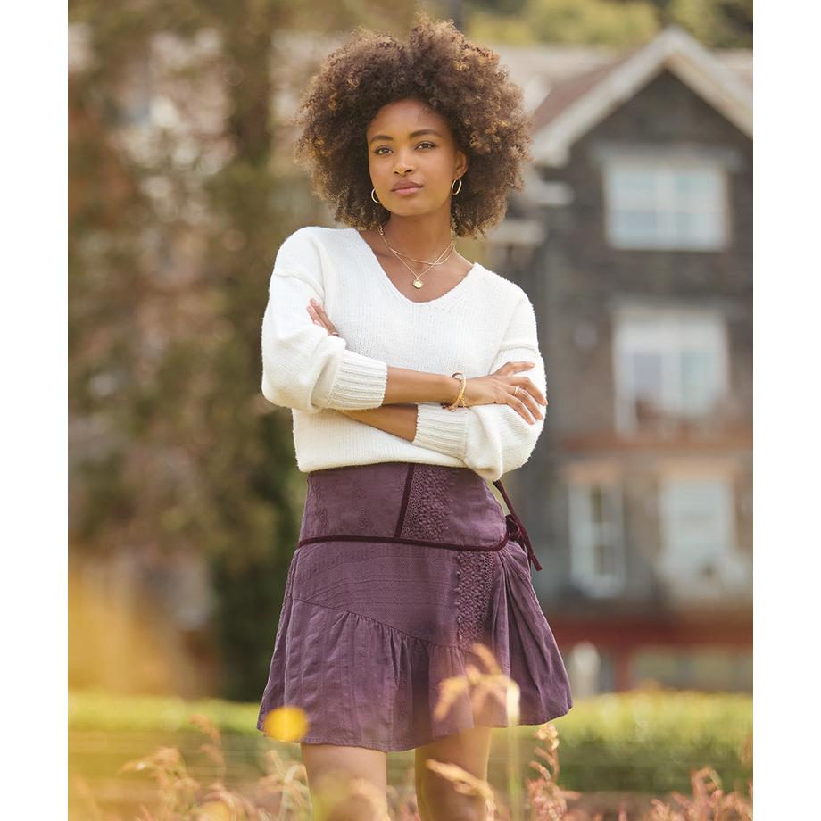 Joe Browns Pull simple à manches tombantes Col en V  