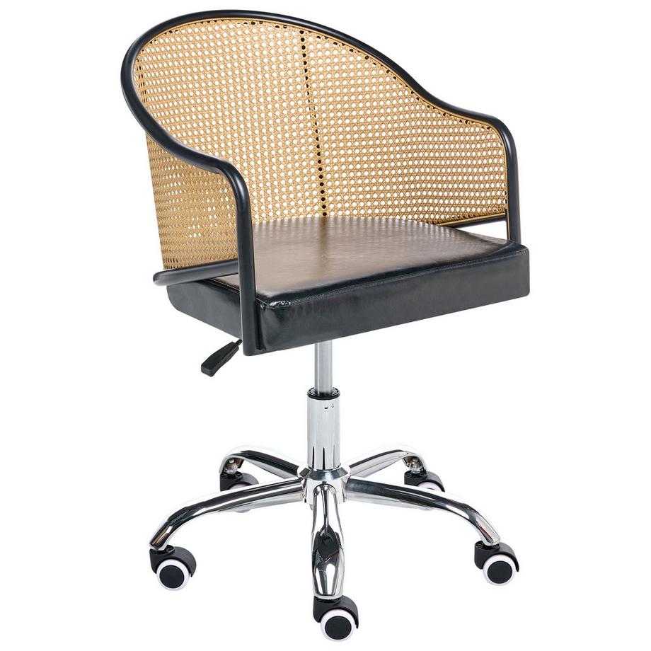 Chaise de bureau en Cuir PU  REDDING