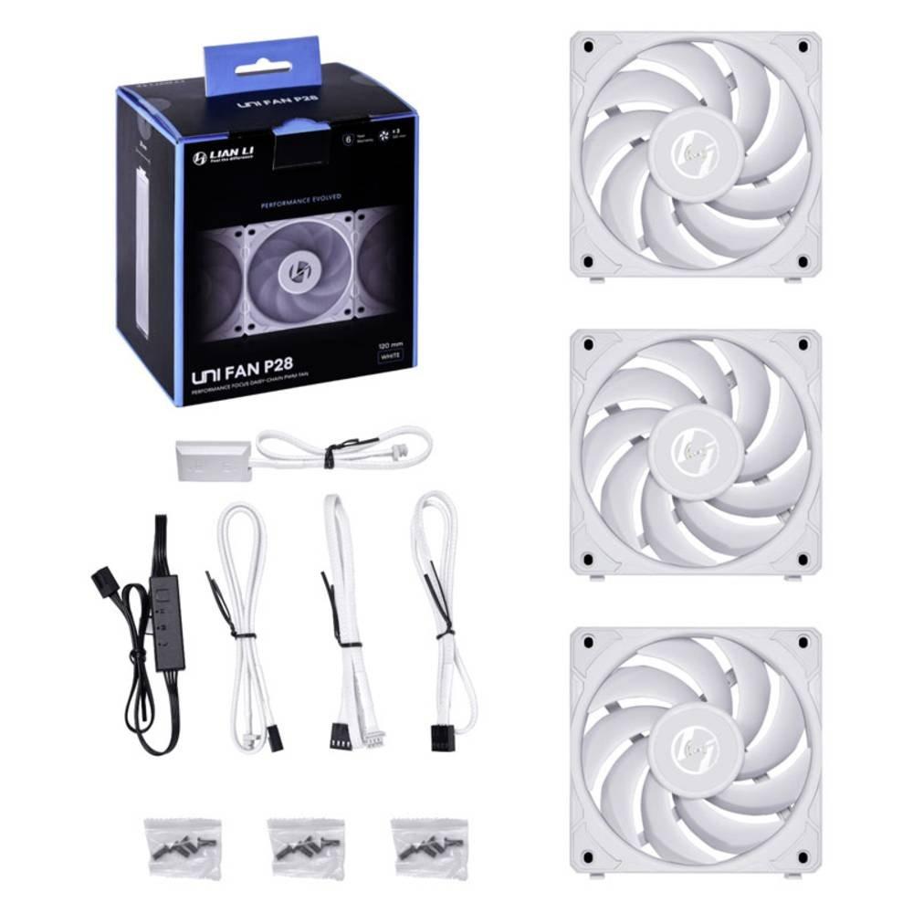 Lian Li  Ventilateur UNI FAN P28, lot de 3 - 120 mm 