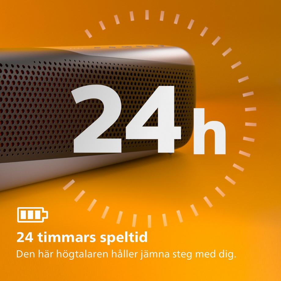 PHILIPS  Bluetooth Speaker TAS7807 Schwarz 