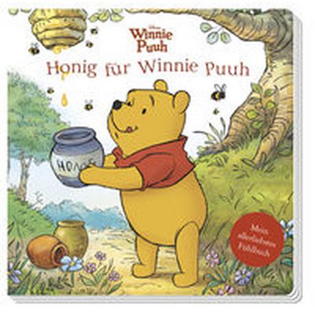 Disney Winnie Puuh: Honig für Winnie Puuh - Mein allerliebstes Fühlbuch Miller, Sara F.; Disney Storybook Artists (Illustrationen) Copertina rigida 