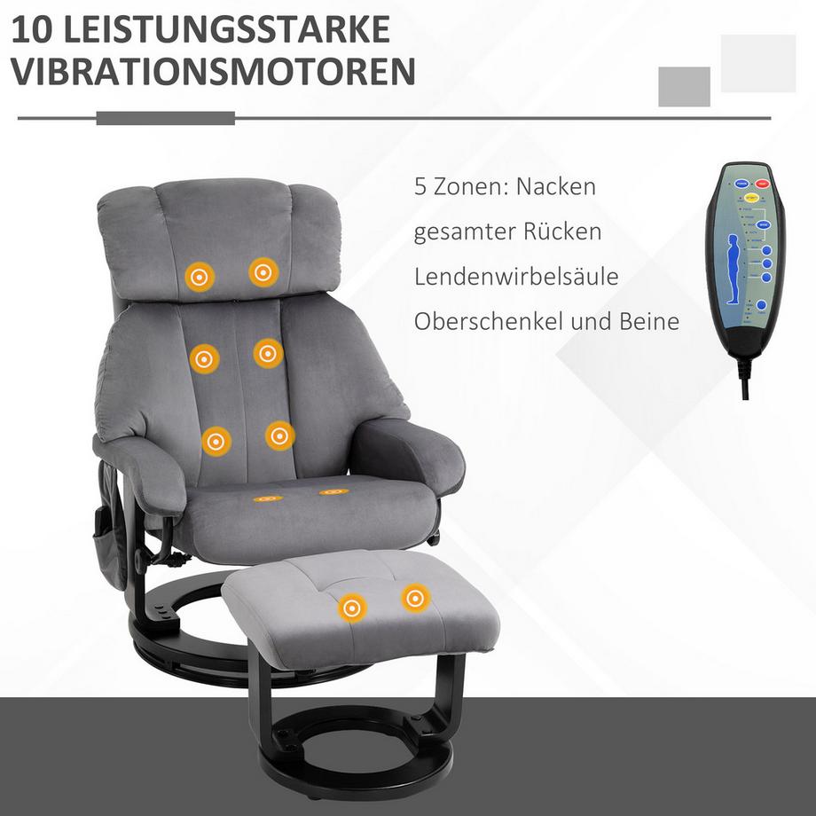 HOMCOM  Massagesessel 