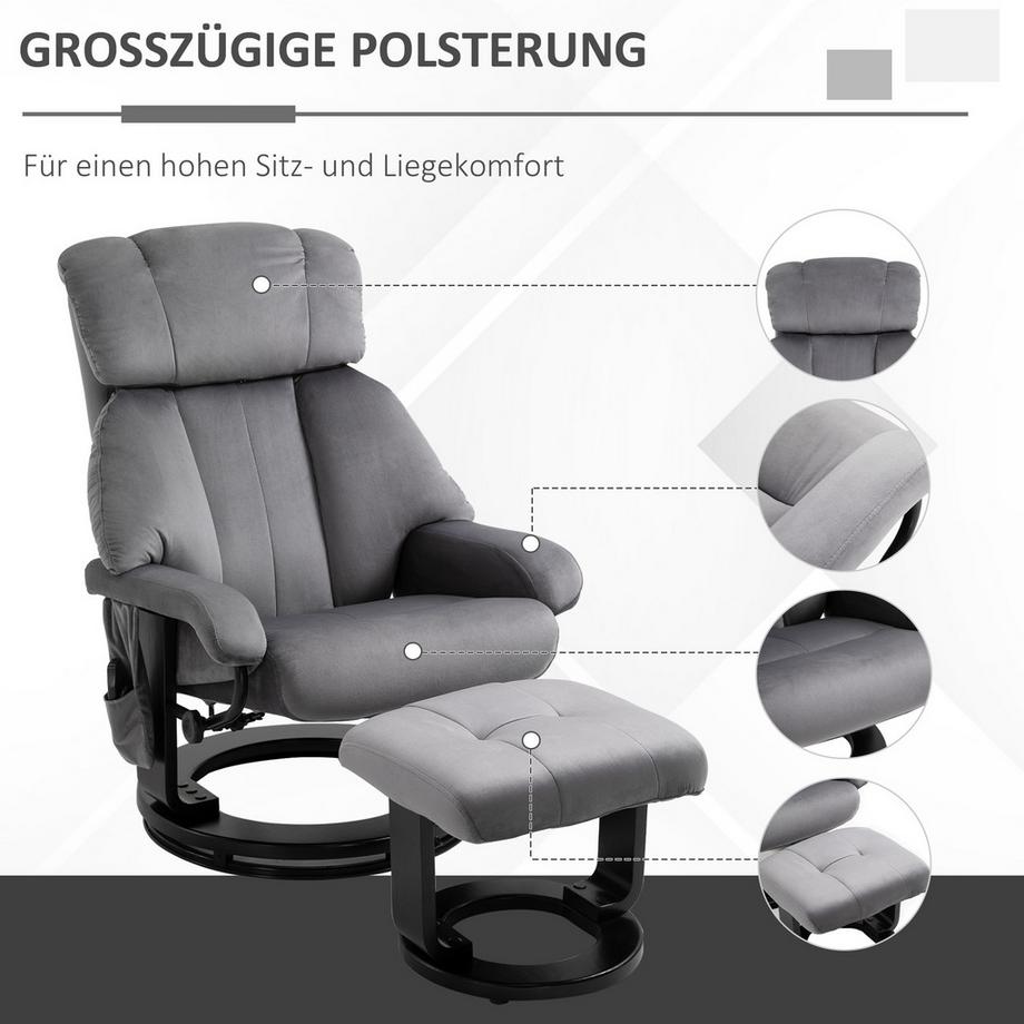 HOMCOM  Massagesessel 
