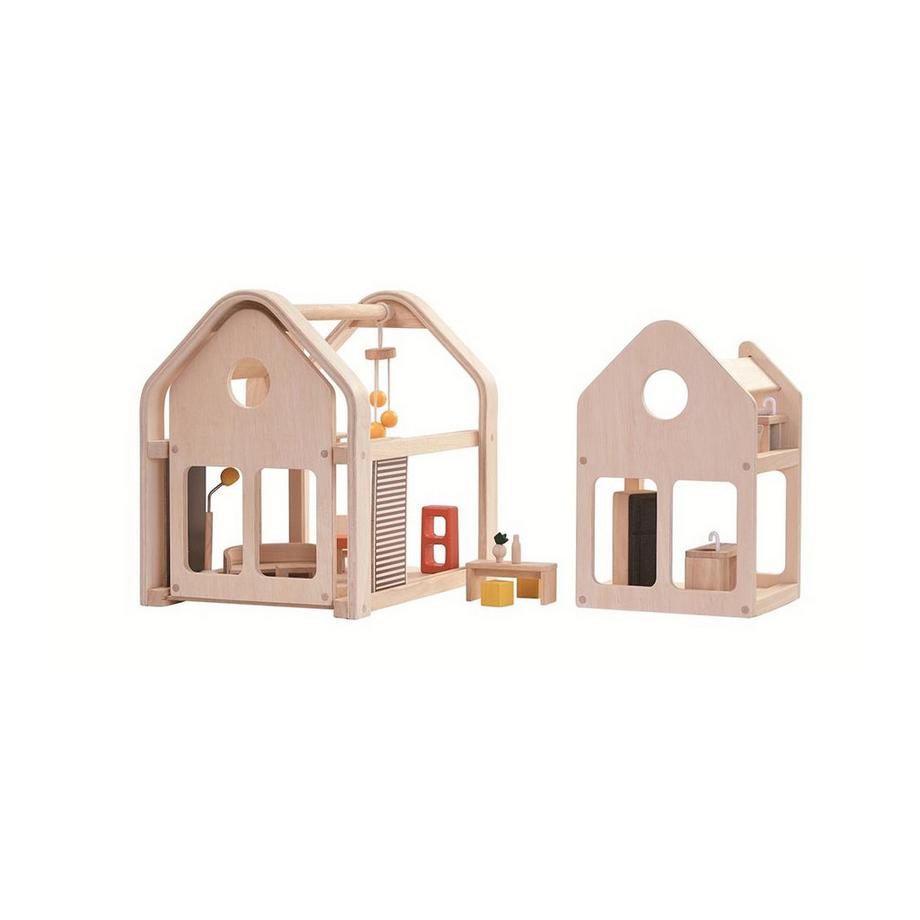 Plan Toys  PlanToys Holzspielzeug Puppenhaus Slide N Go 