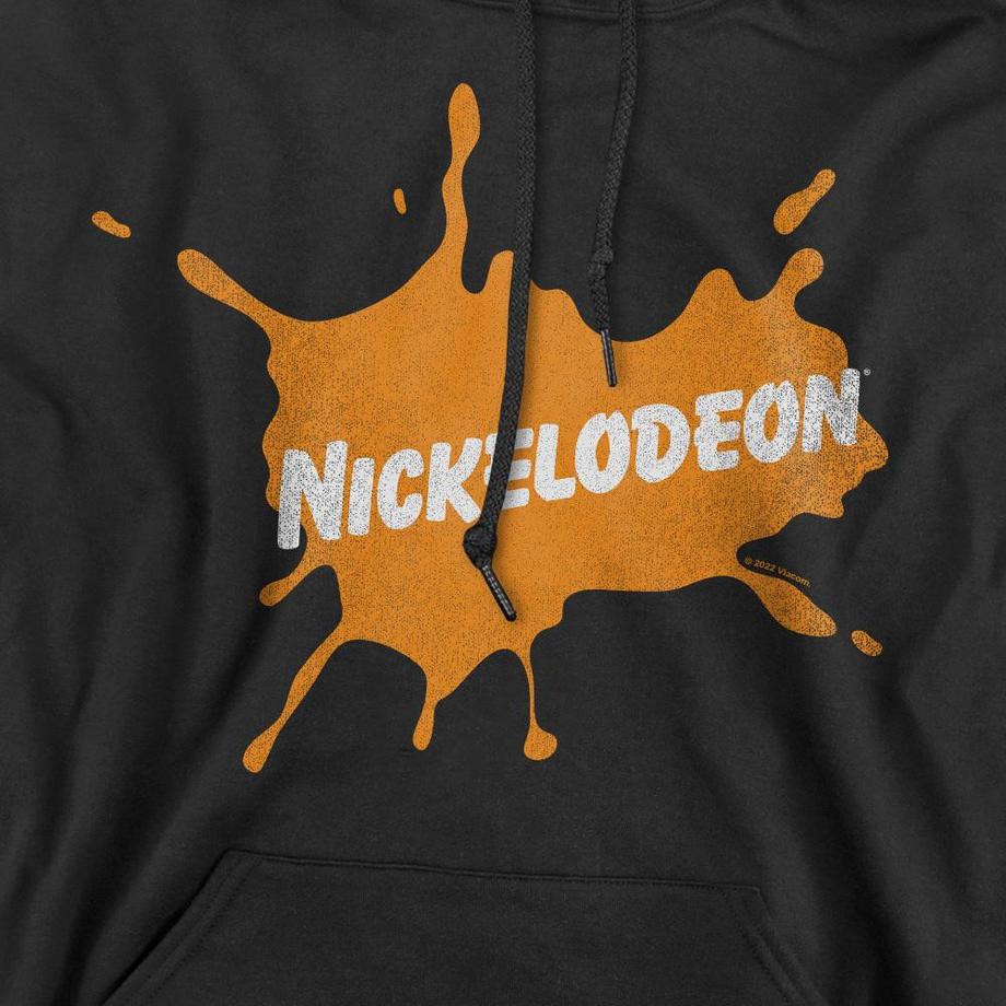 Nickelodeon Logo Felpa con cappuccio  