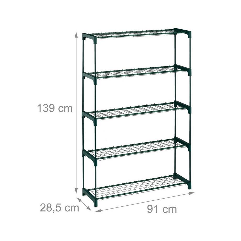 B2X Scaffale per piante 5 ripiani  