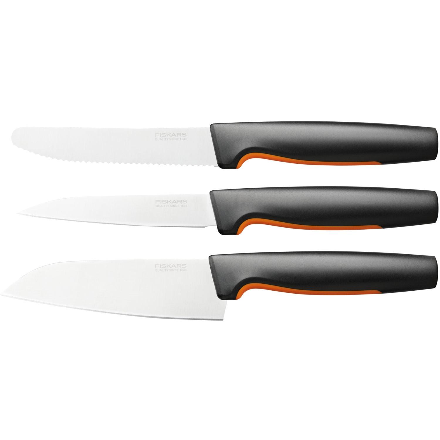 Fiskars Set de couteaux préféré, 3 parties FF  