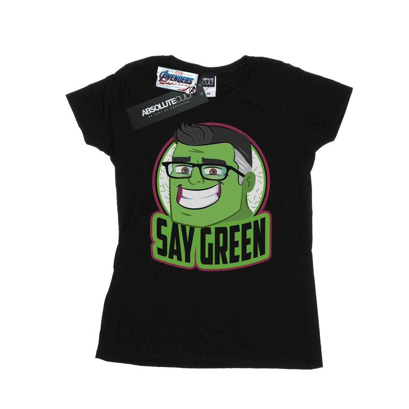 MARVEL  Avengers Endgame Say Green TShirt 