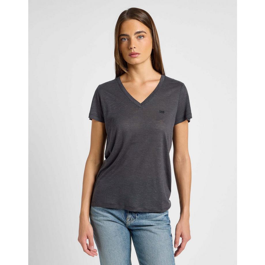Lee T-Shirt V Neck Tee  