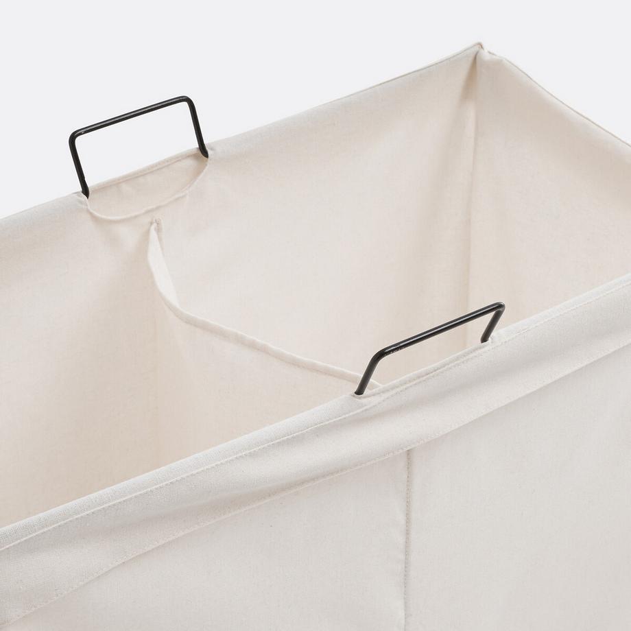La Redoute Intérieurs Panier à linge double compartiment  