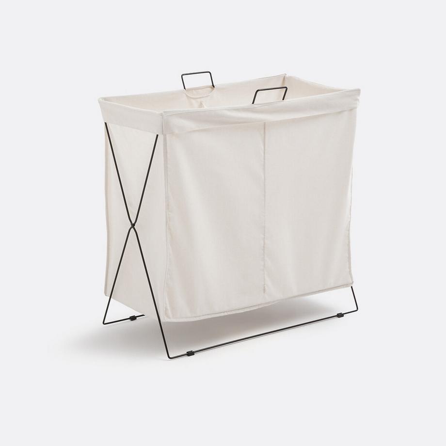 La Redoute Intérieurs Panier à linge double compartiment  