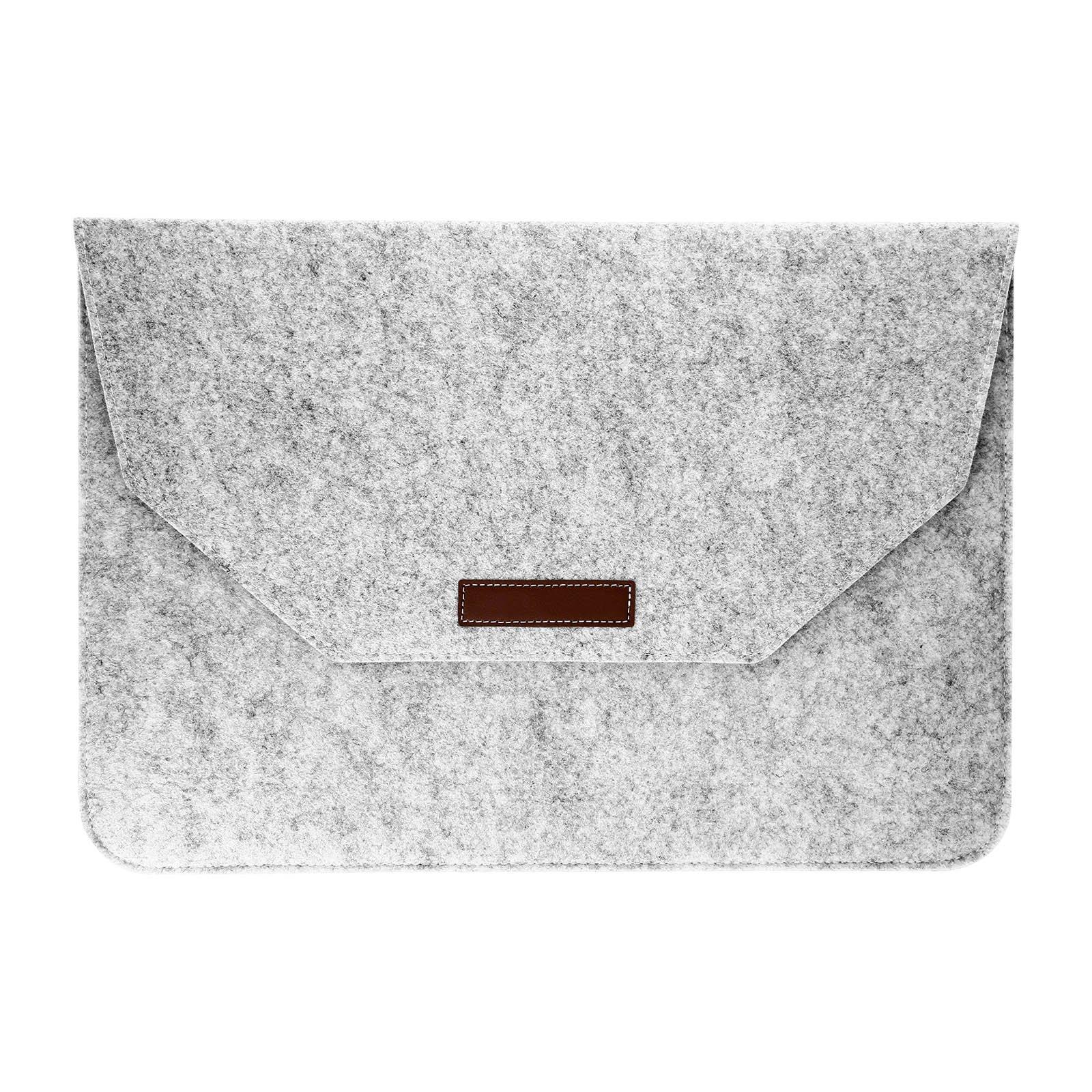 Avizar  Pochette PC 15 Pollici Soft Touch Grigia 