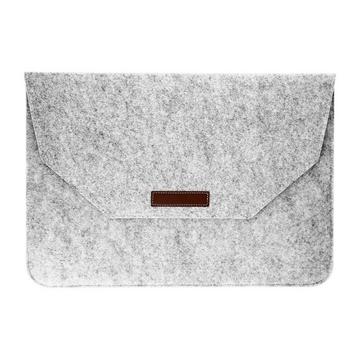 Pochette Ordinateur 15" Soft Touch Grise