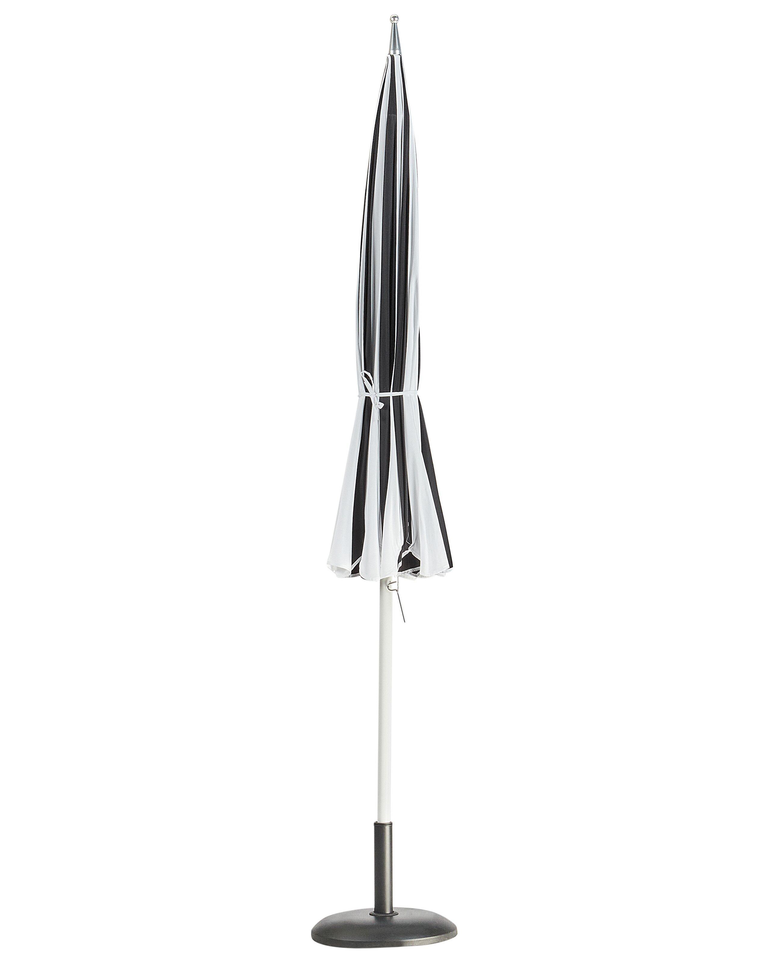 Beliani Marktschirm aus Stoff Retro MINOA  