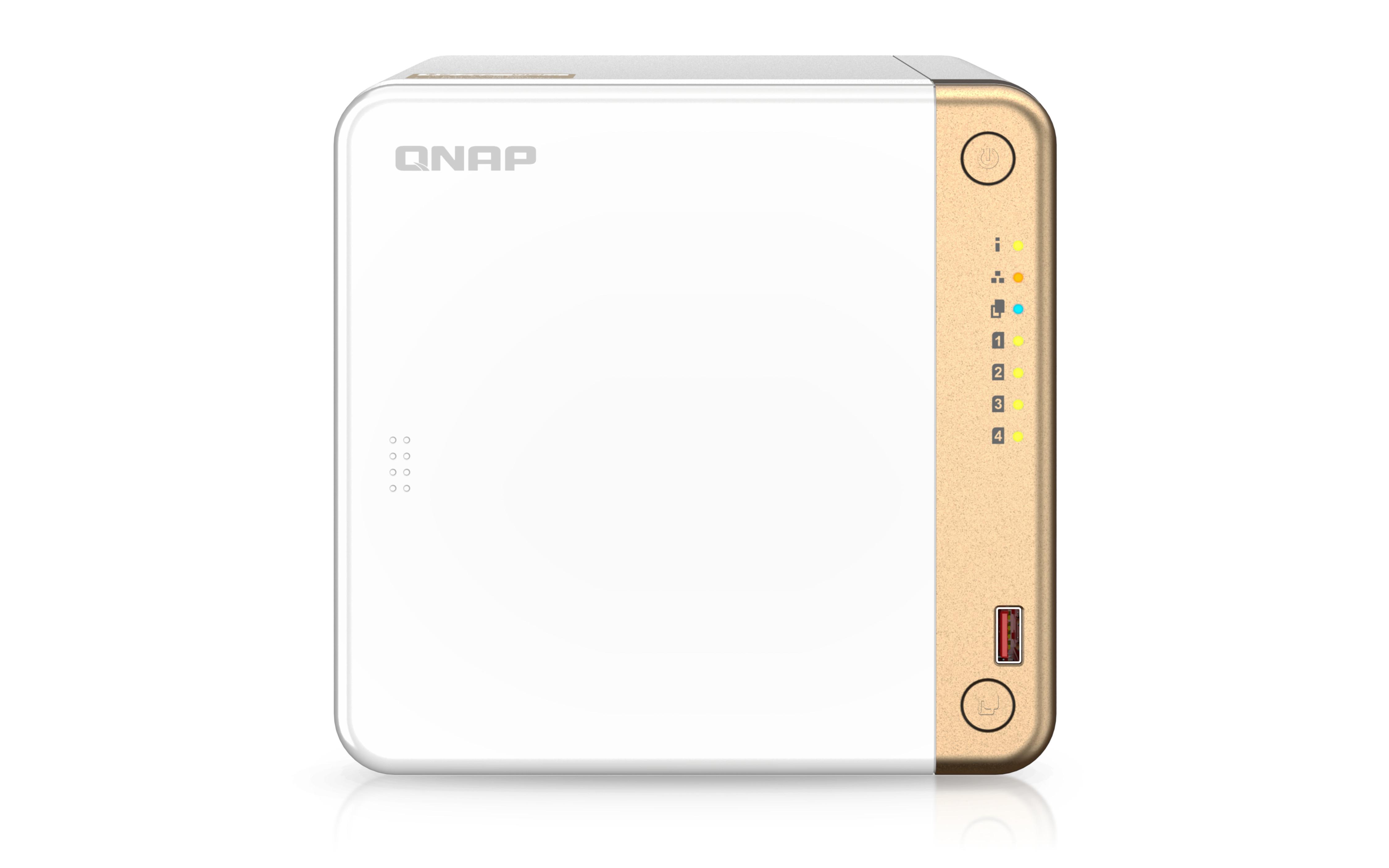 Qnap  TS-462-2G NAS & Speicherserver Tower Ethernet/LAN Weiß N4505 