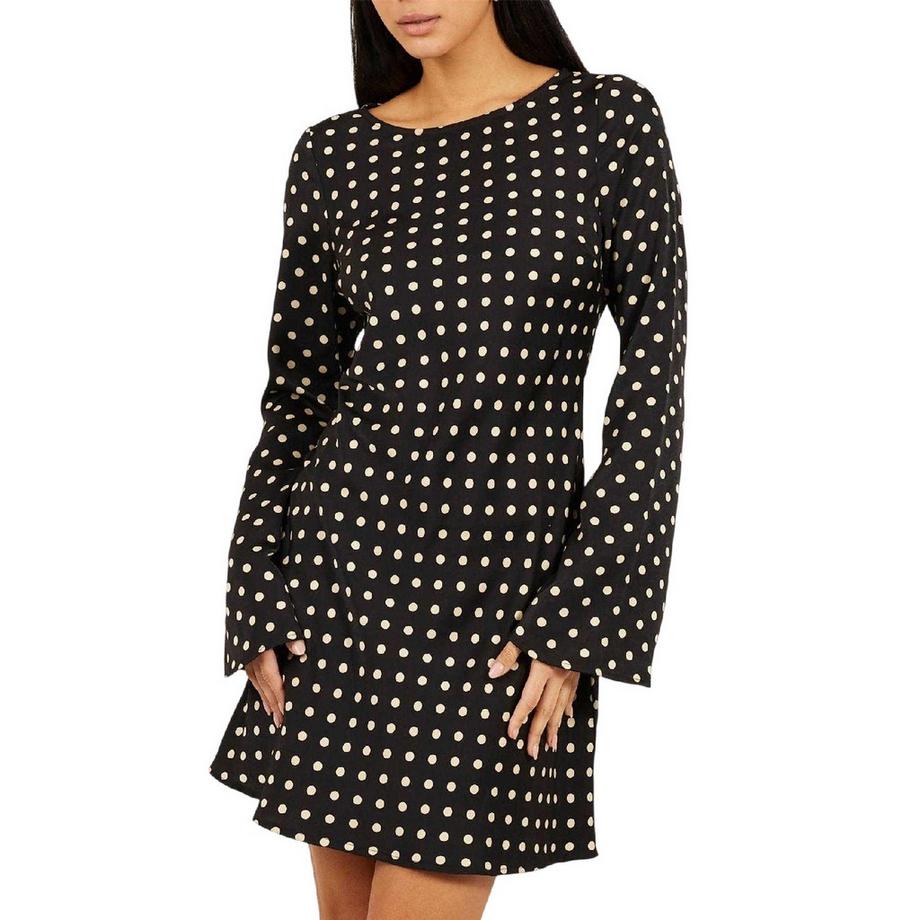 Minikleid, Glockenärmel