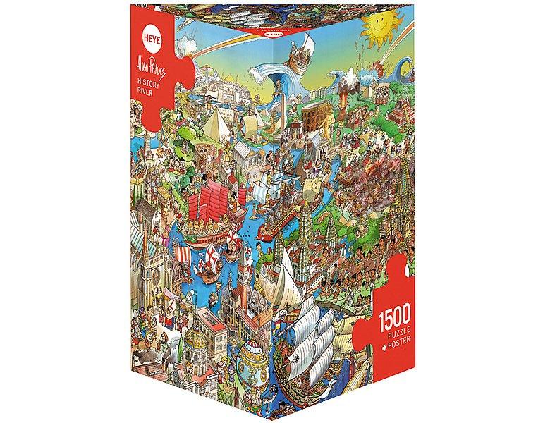 Heye  Puzzle History River (1500Teile) 