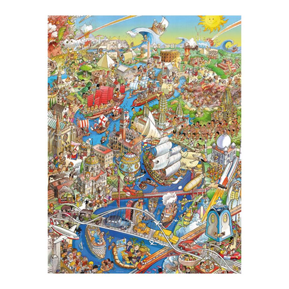 Heye  Puzzle History River (1500Teile) 