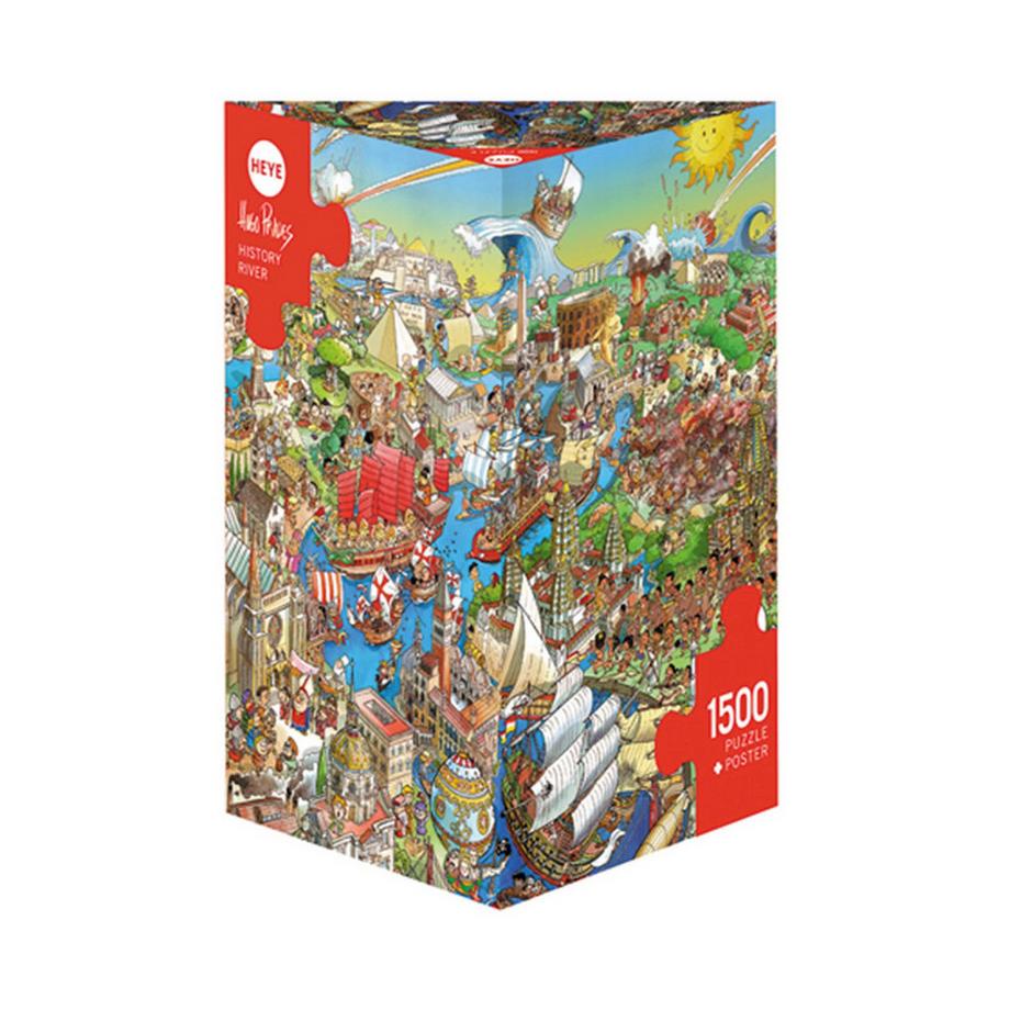 Heye  Puzzle History River (1500Teile) 