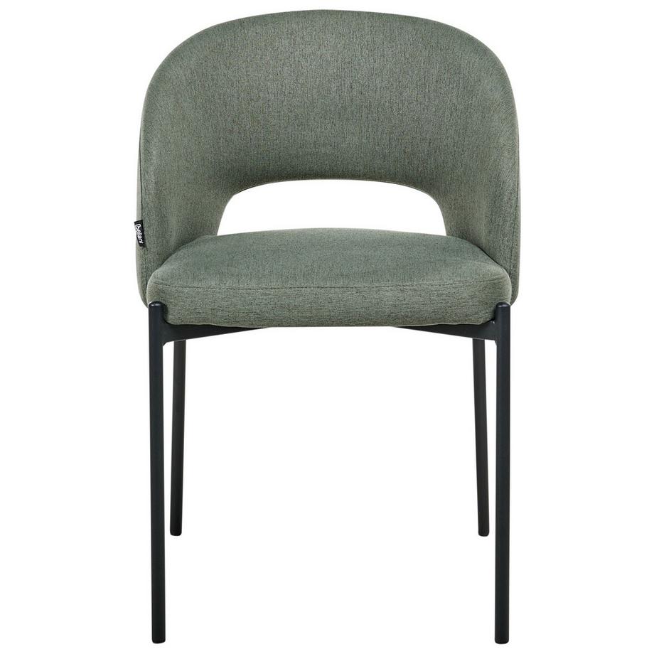 Beliani Set di 2 sedie da pranzo en Tessuto  PENNY  