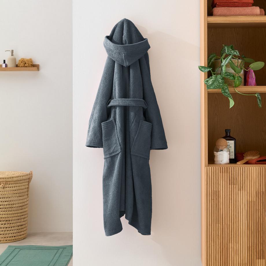 La Redoute Intérieurs Bademantel mit Kapuze Frottee 450 gm2  