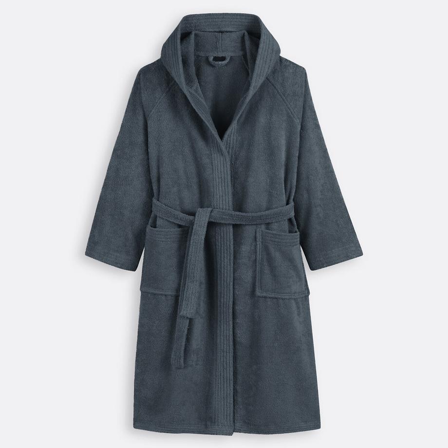 La Redoute Intérieurs Bademantel mit Kapuze Frottee 450 gm2  