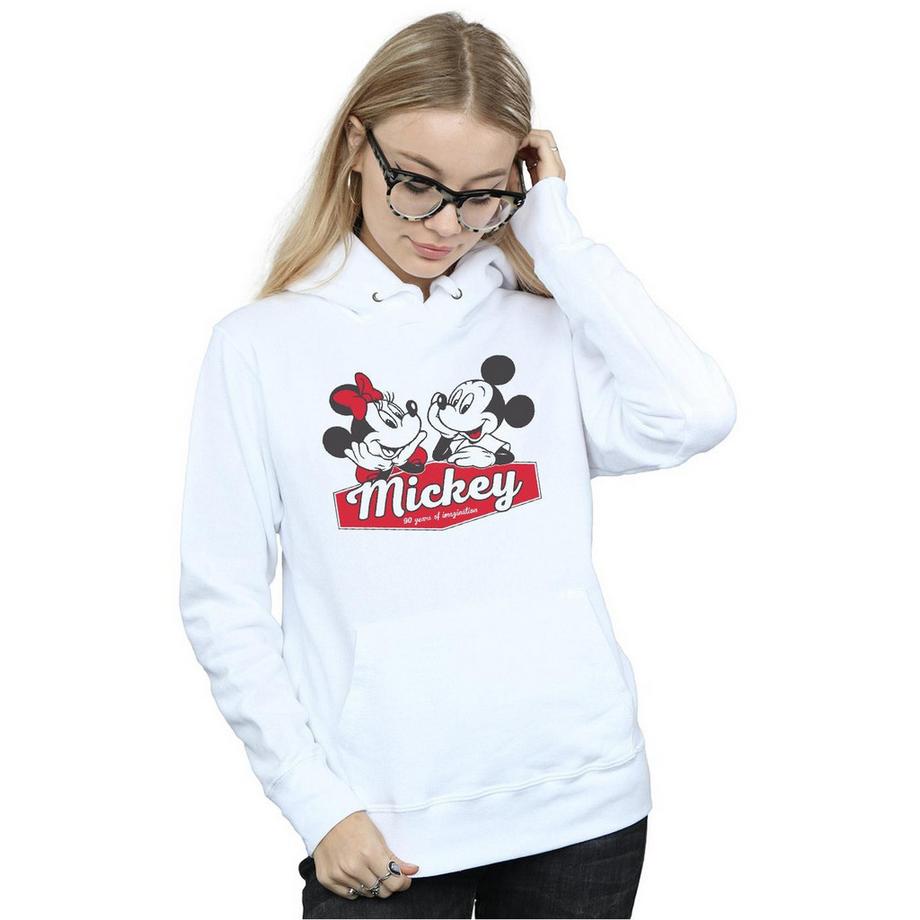 Disney Mickey 90 Years Felpa con Cappuccio  