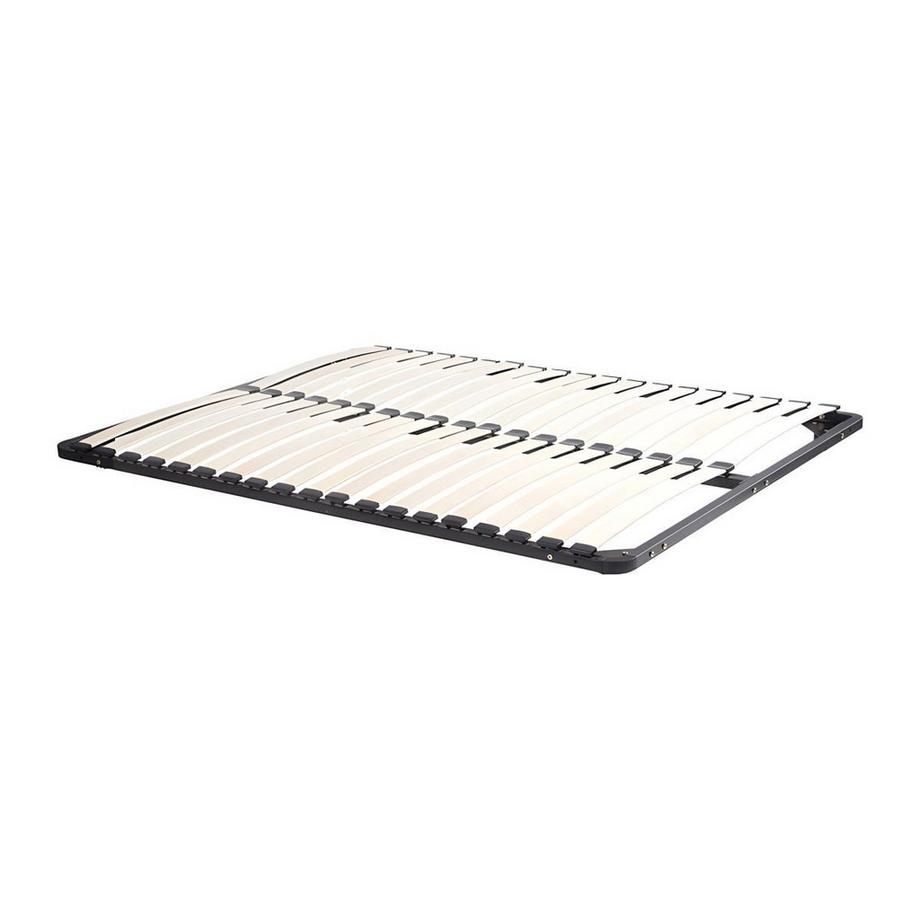 Lattenrost - ohne Füße - 180 x 200 cm - 2x 19 Latten - Schwarz - KALISTA von YSMÉE