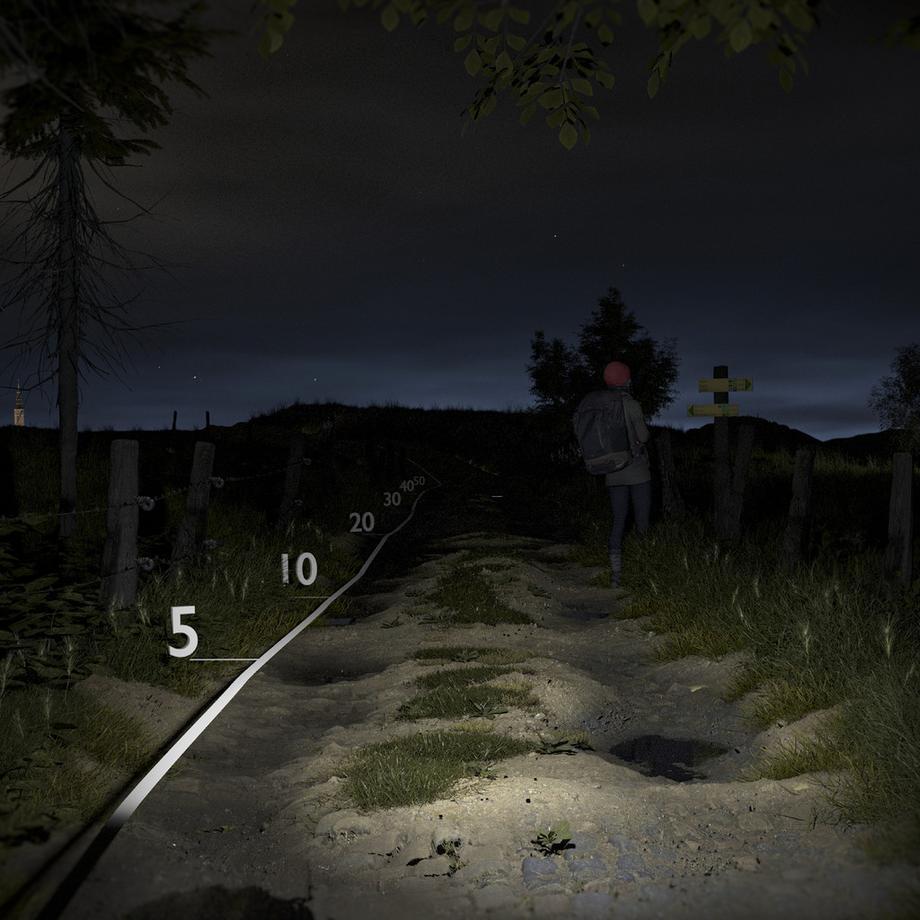 FORCLAZ  Lampe torche - DYNAMO 900 