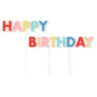 Meri Meri Cake Toppers Happy Birthday  