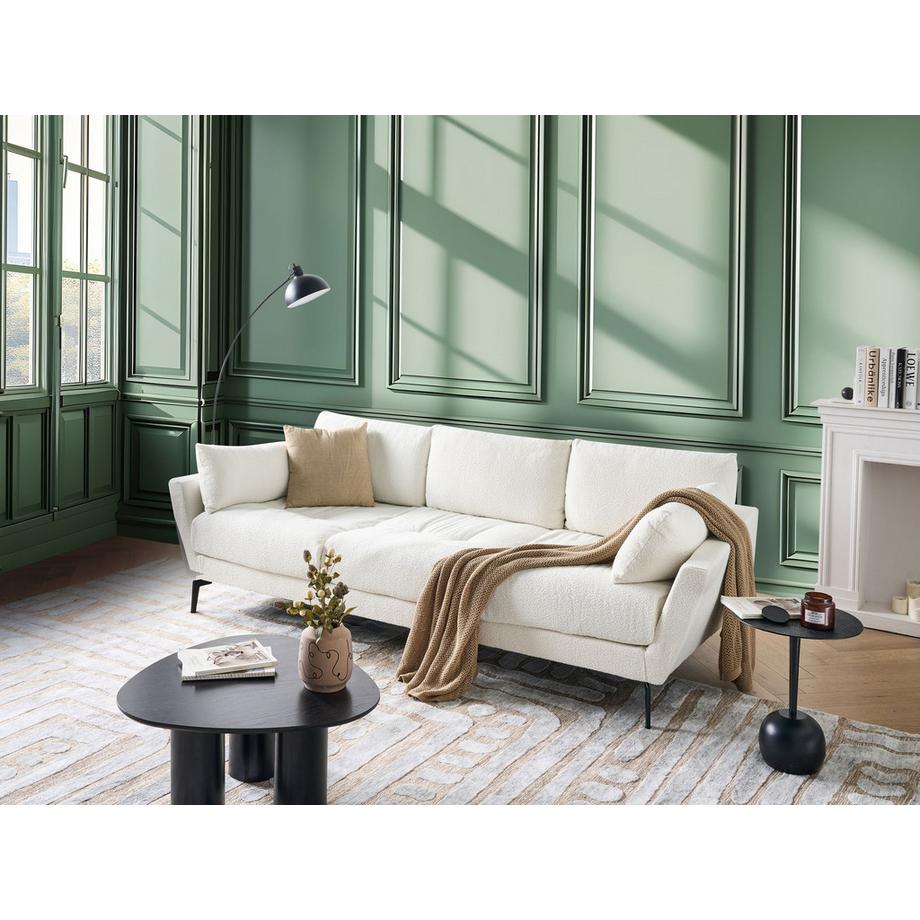 Beliani Canapé en Bouclé Minimaliste NENOLA  