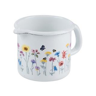 RIESS  Schnabeltopf "Flora" Emaille Ø 14 cm 1,7L 