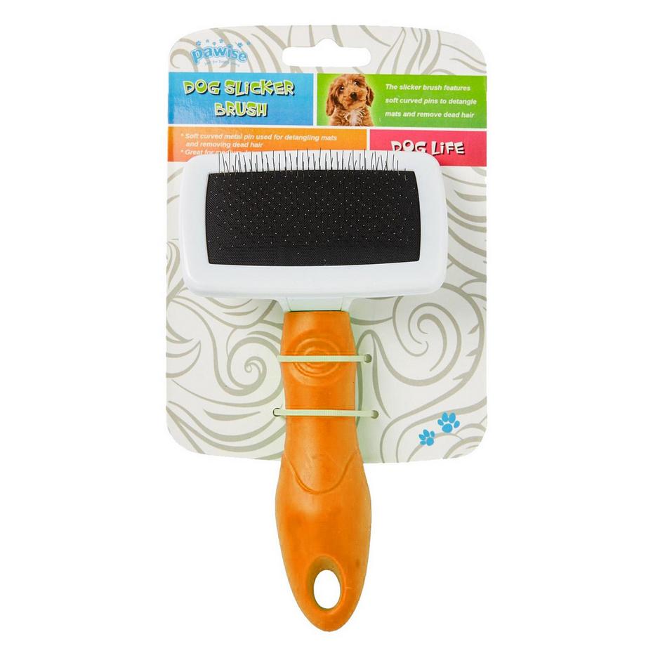 Pawise  Pawise Brosse à lisser pour chien M 