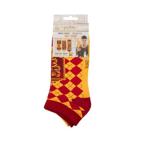 Harry Potter  Harry Potter Knöchelsocken 3er-Pack Gryffindor 35-45 