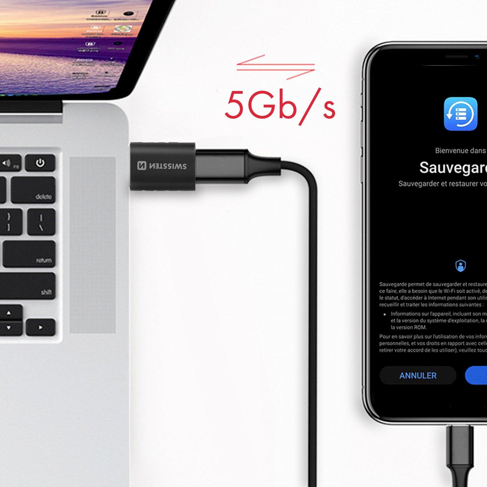 SWISSTEN  USB / USB-C Adapter Swissten 