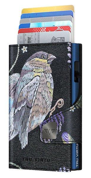 AVIATOR Wallet CLICK & slide Bird & Clover, Titan  