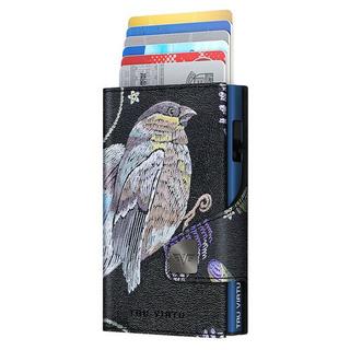 AVIATOR Wallet CLICK & slide Bird & Clover, Titan  