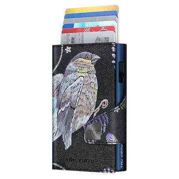 Wallet CLICK & slide Bird & Clover, Titan