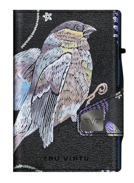 Tru Virtu CLICK & slide Bird & Clover Wallet Titan  