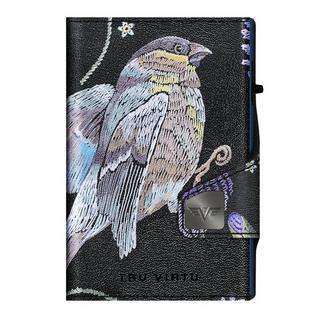 Tru Virtu CLICK & slide Bird & Clover Wallet Titan  