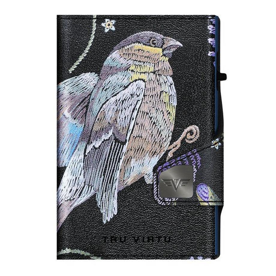 Tru Virtu CLICK & slide Bird & Clover Wallet Titan  